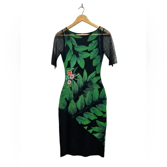Desigual | Dresses | Tropical Desigual Bodycon Dress | Poshmark